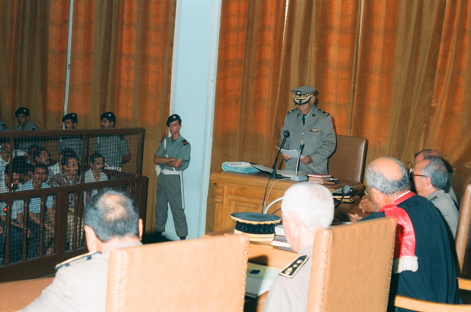 جلسة المحكمة العسكرية 2