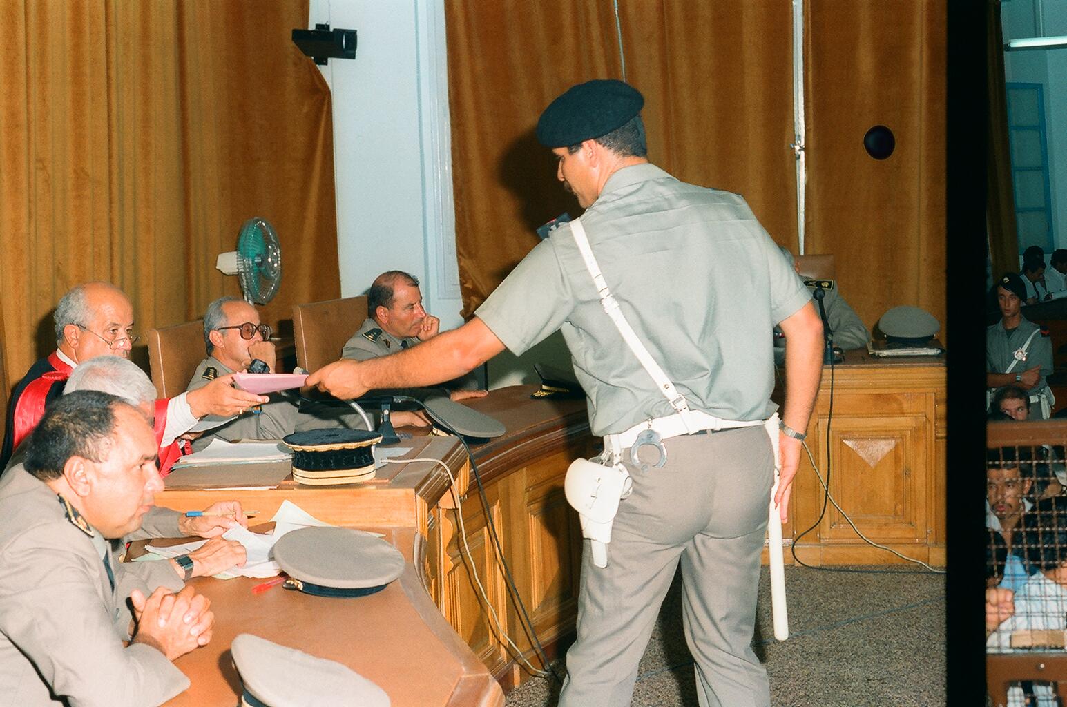 جلسة المحكمة العسكرية 15