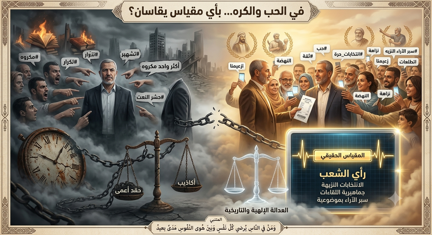 في الحب والكره ... بأي مقياس يقاسان؟