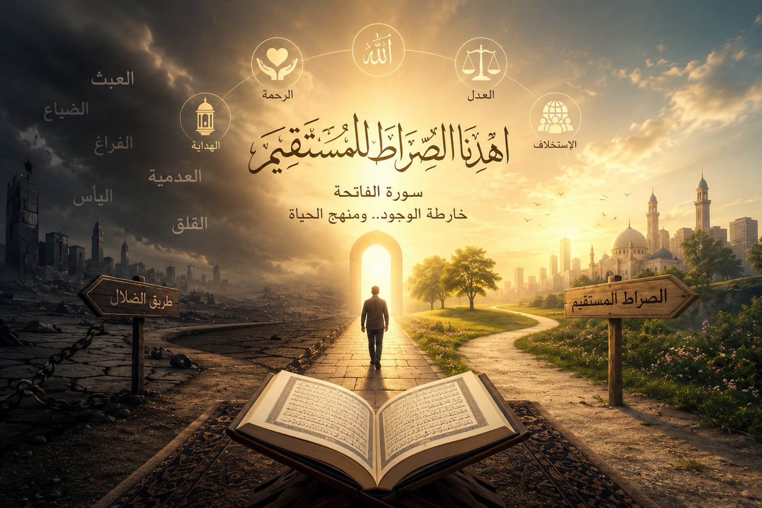 سورة الفاتحة ...  نداء الوجود ونشيد الروح
