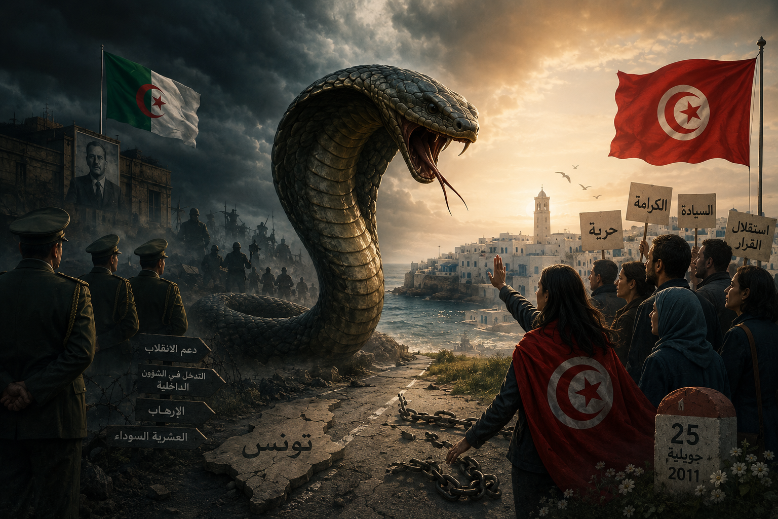 نحن والكوبرا الغربية