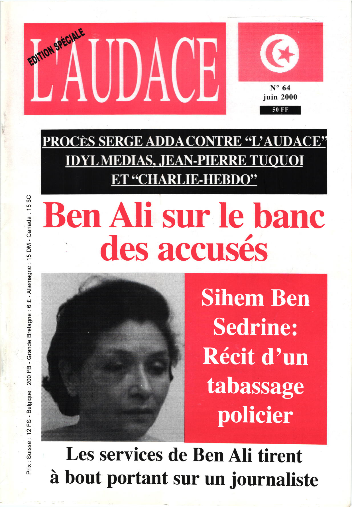 L'AUDACE - N° 64 - Juin 2000